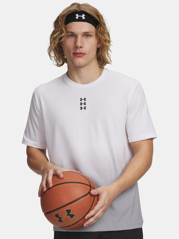 Under Armour Moška majica Under Armour UA M HOOPS TRIPLE LOGO SS