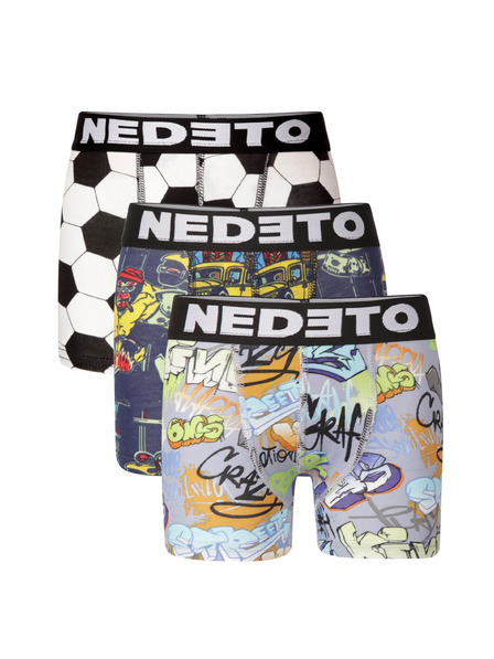 Nedeto Set treh - otroške boksarice Nedeto večbarvne