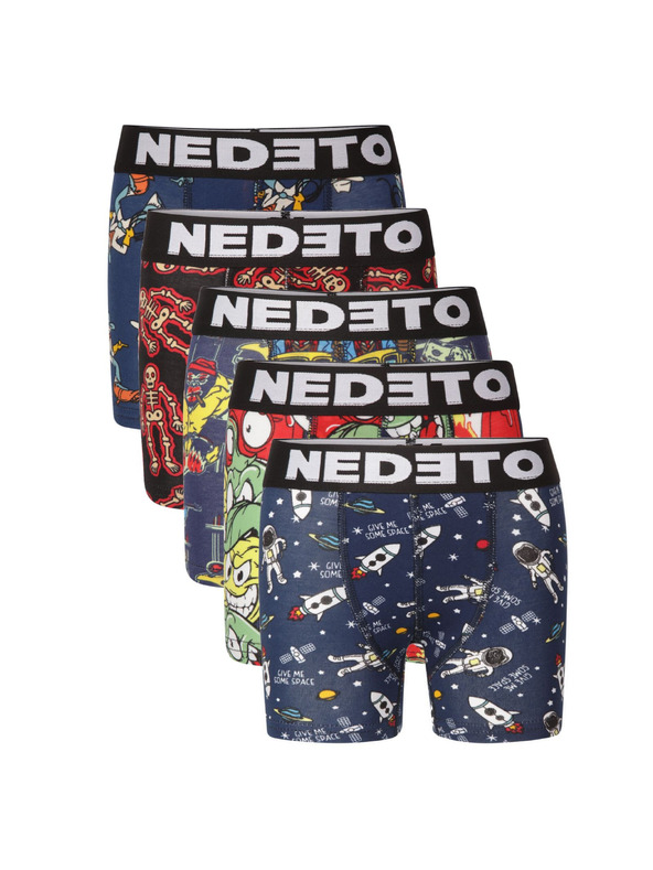 Nedeto Set petih - otroške boksarice Nedeto večbarvne