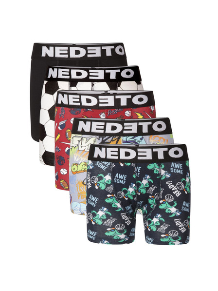 Nedeto Set petih - otroške boksarice Nedeto večbarvne