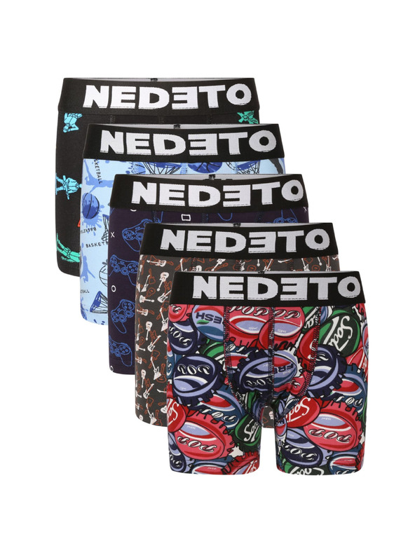 Nedeto Set petih - otroške boksarice Nedeto večbarvne