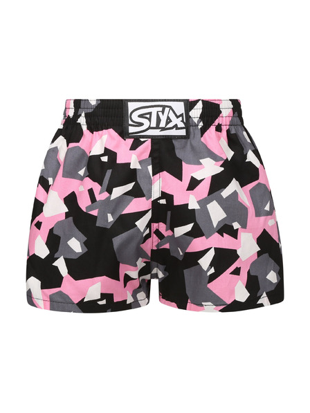 Styx Otroške hlačke Styx art klasični elastičen pas maskačna kotna