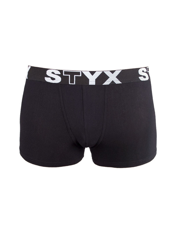 Styx Set treh - otroške boksarice Styx športni elastičen pas črne