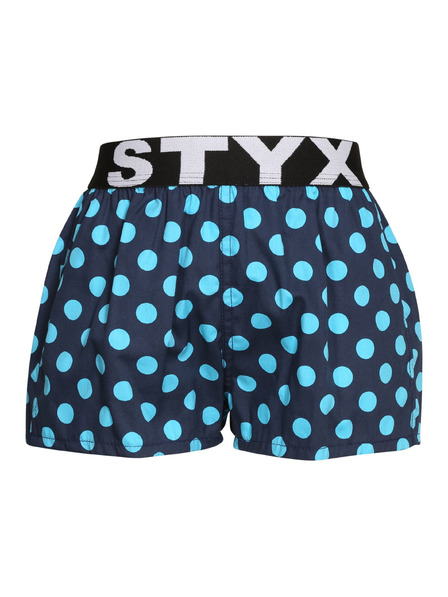 Styx Otroške hlačke Styx art športni elastičen pas piki