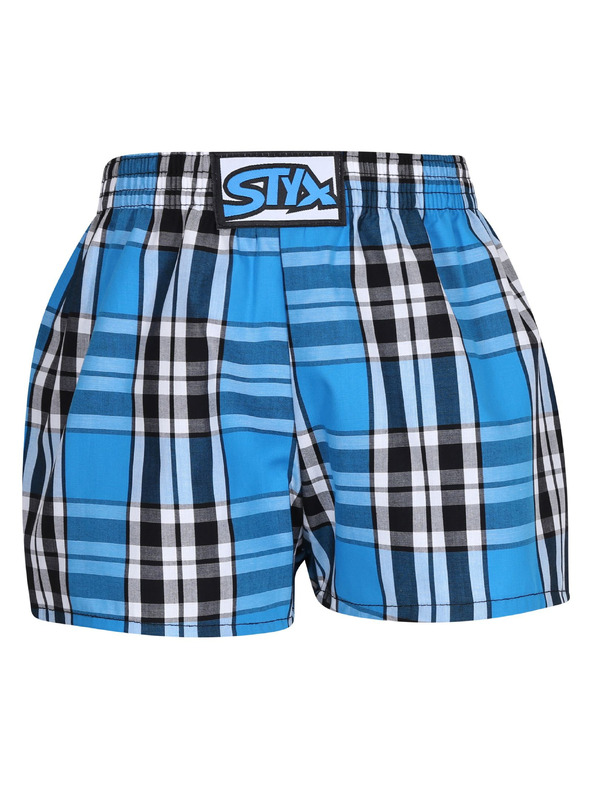 Styx Otroške hlačke Styx klasični elastičen pas večbarvna