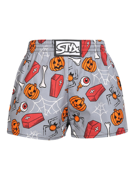 Styx Otroške hlačke Styx art klasični elastičen pas Halloween krsti