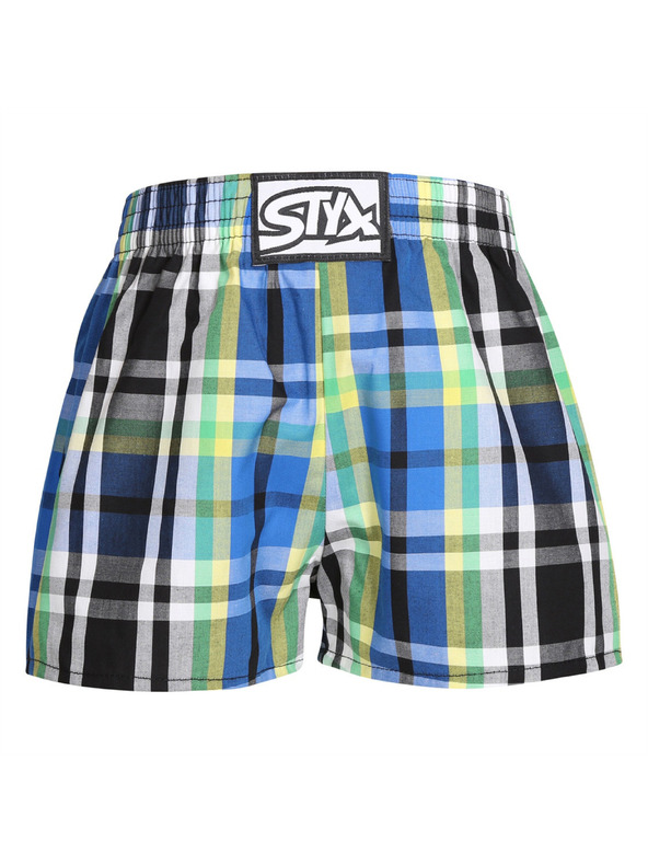 Styx Otroške hlačke Styx klasični elastičen pas večbarvna