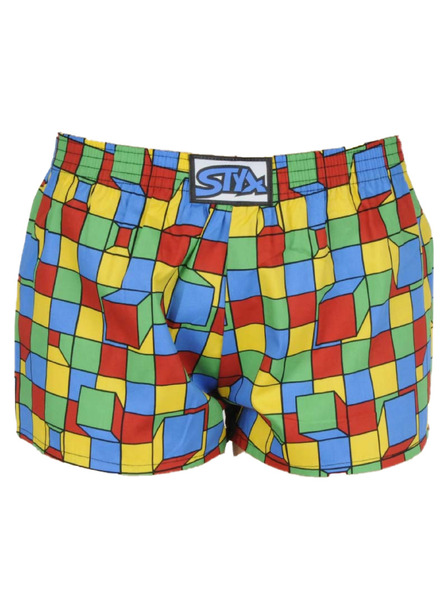 Styx Otroške gaće Styx art klasičan elastičan kocke