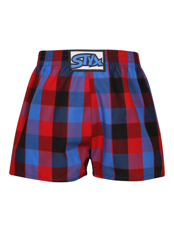 Styx Otroške hlačke Styx klasični elastičen pas večbarvna