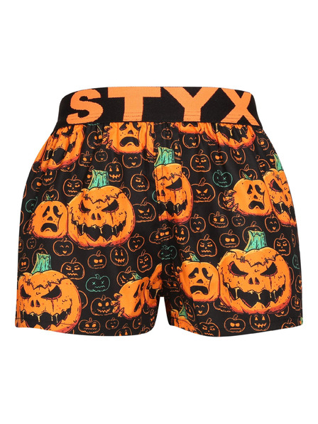 Styx Otroške gaće Styx art sportski elastičan Halloween buče