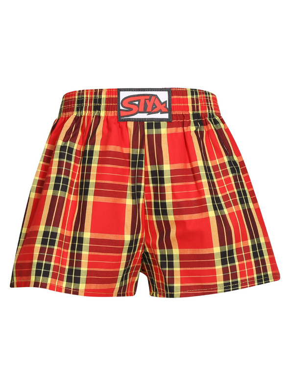 Styx Otroške hlačke Styx klasični elastičen pas večbarvna