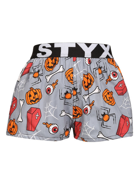 Styx Otroške gaće Styx art sportski elastičan Halloween kovčegi