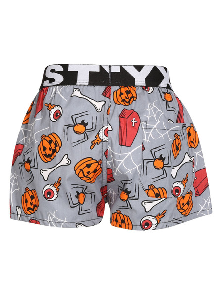 Styx Otroške gaće Styx art sportski elastičan Halloween kovčegi