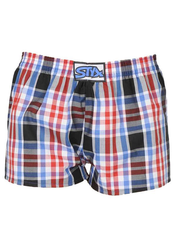 Styx Otroške hlačke Styx klasični elastičen pas večbarvna