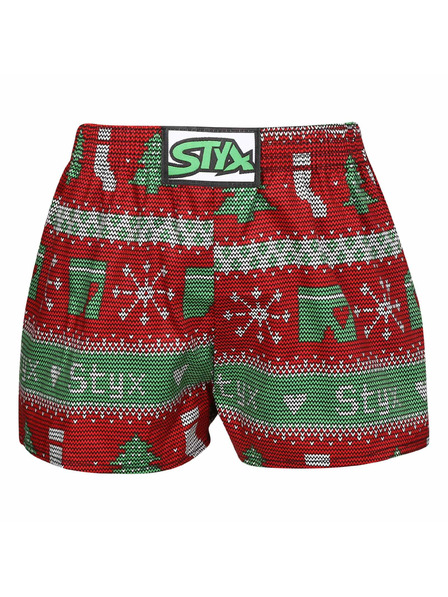 Styx Otroške gaće Styx art klasičan elastičan Božič pletene