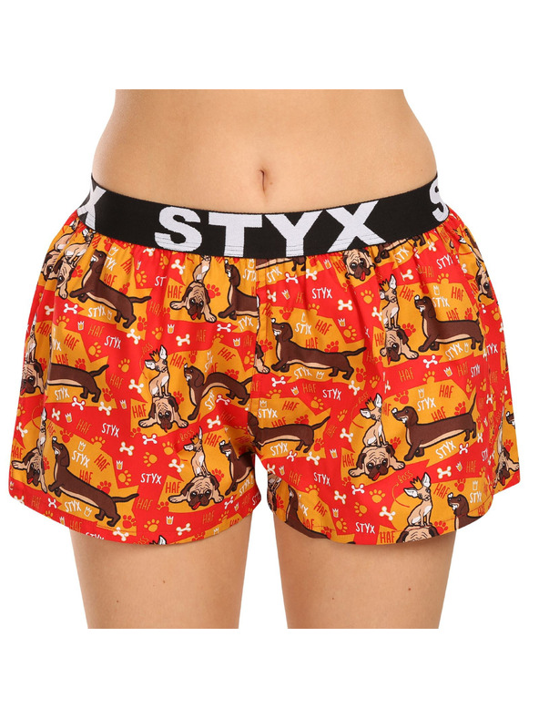 Styx Setod treh - ženske gaće Styx art sportski elastičan večbarvne