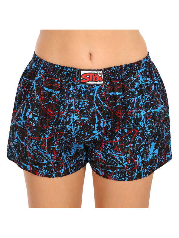 Styx Set petih - ženske kratke hlačke Styx art klasični elastični pas večbarvne