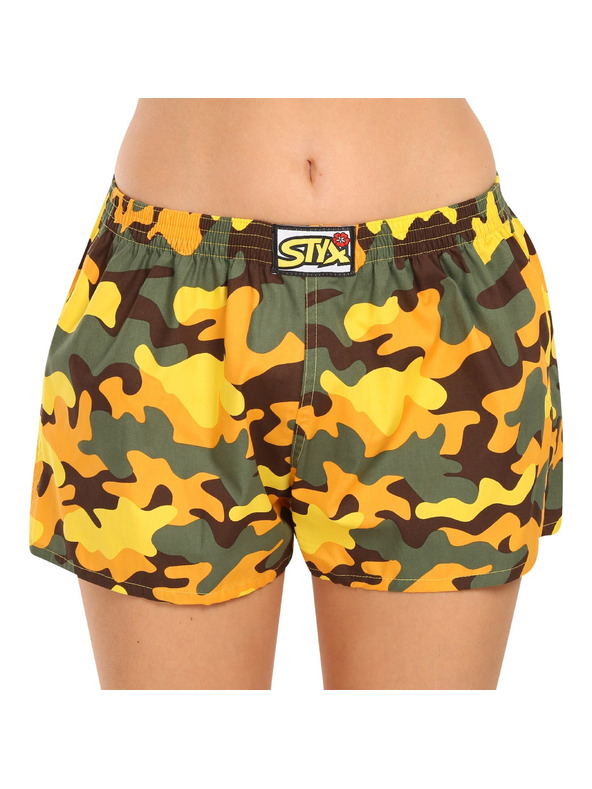 Styx Set petih - ženske kratke hlačke Styx art klasični elastični pas večbarvne