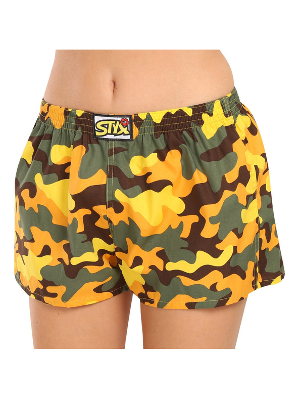 Styx Set petih - ženske kratke hlačke Styx art klasični elastični pas večbarvne