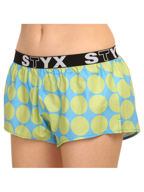 Styx Ženske kratke hlačke Styx art športni elastični pas piki