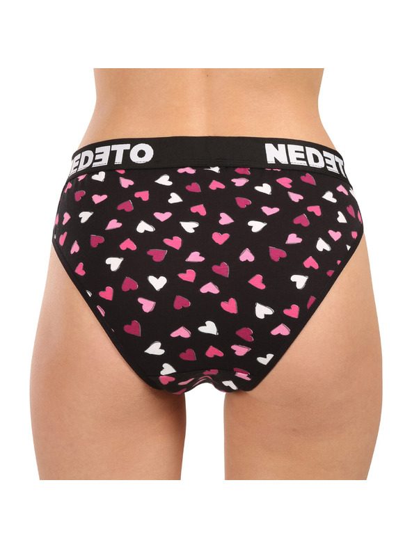 Nedeto Ženske hlačke Nedeto Hearts večbarvne