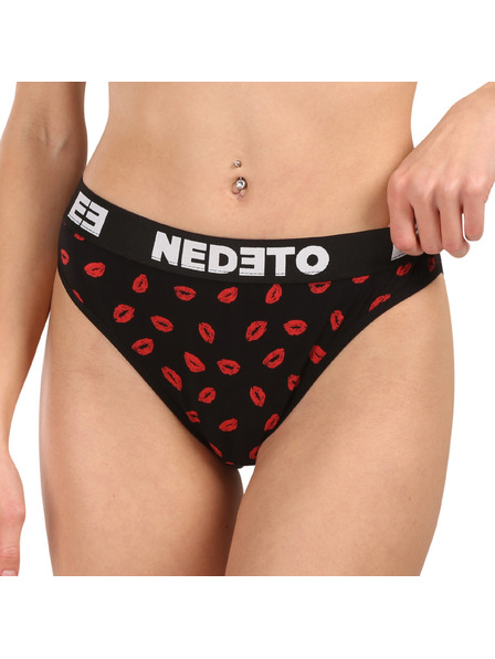 Nedeto Ženske hlačke Nedeto Kiss večbarvne