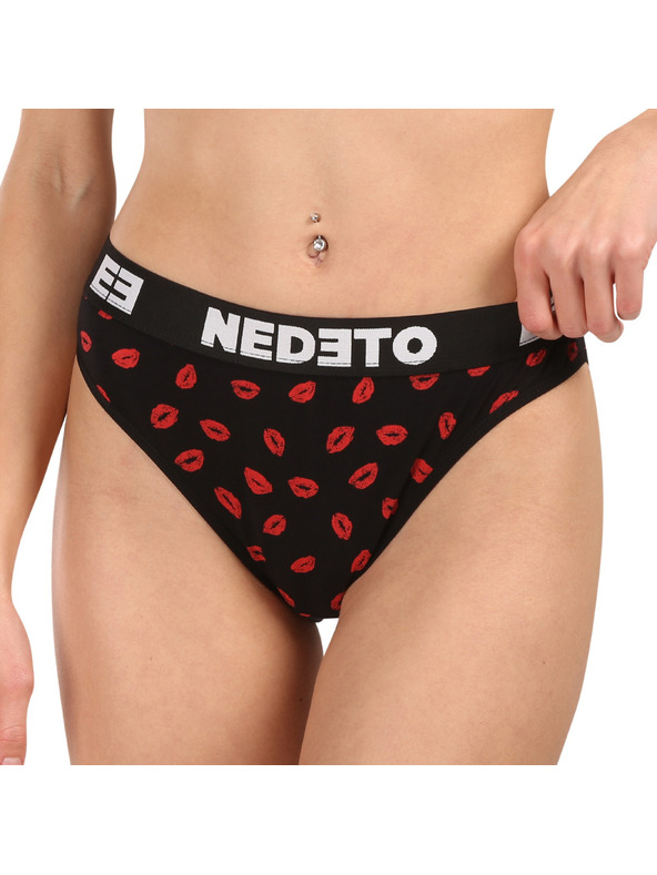 Nedeto Ženske hlačke Nedeto Kiss večbarvne