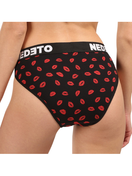 Nedeto Ženske hlačke Nedeto Kiss večbarvne