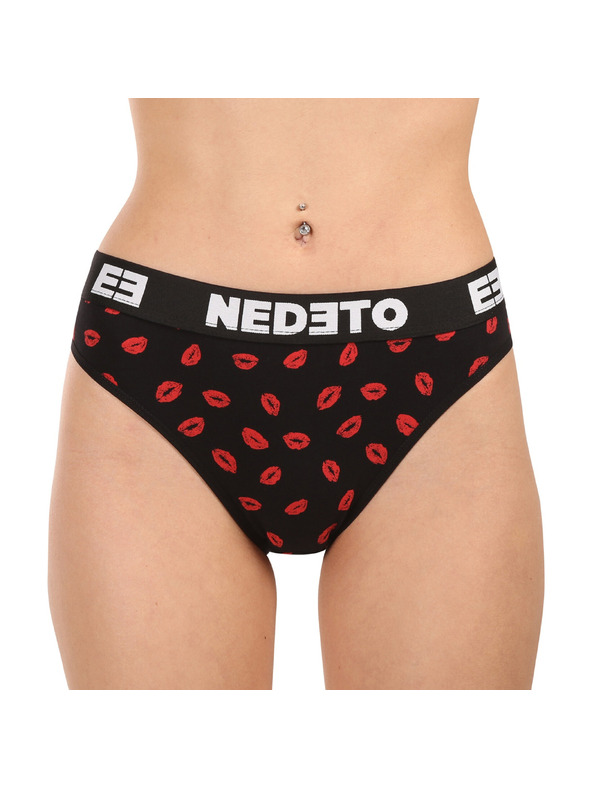 Nedeto Ženske hlačke Nedeto Kiss večbarvne