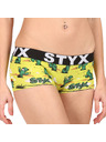 Styx Ženske hlačke Styx art s nohavičko kaktusy