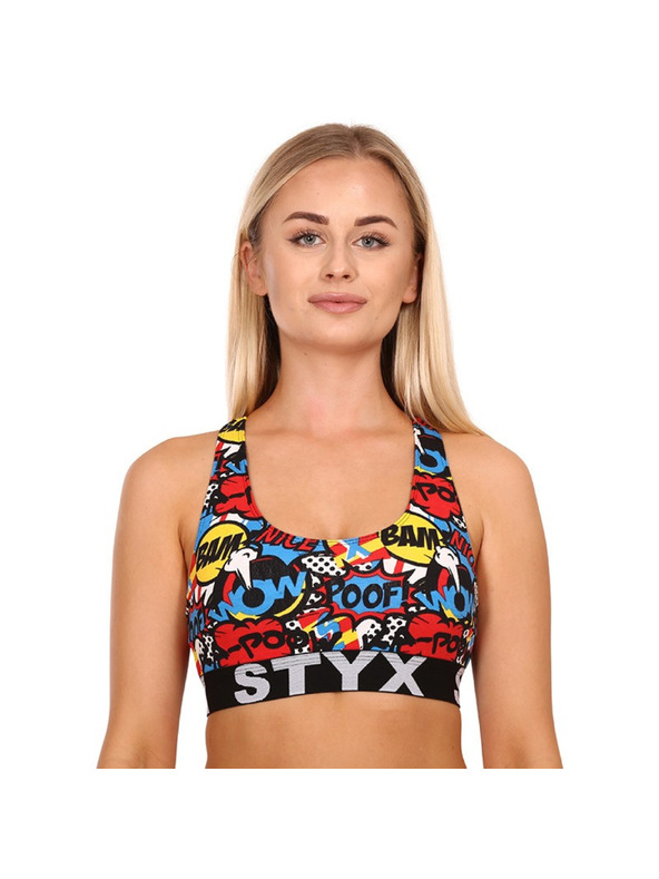 Styx Ženski nedrček Styx sport art poof