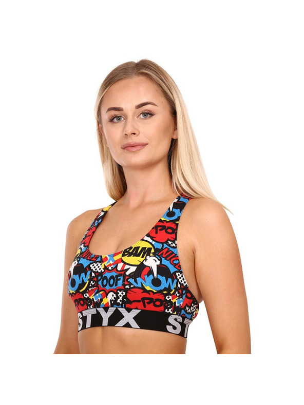 Styx Ženski nedrček Styx sport art poof