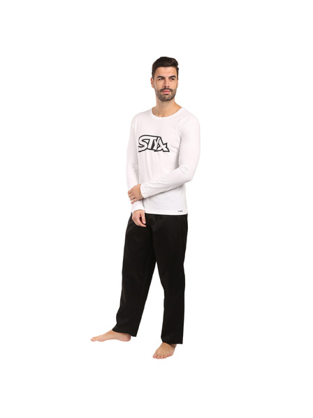 Styx Moske pijame Styx crno-bele