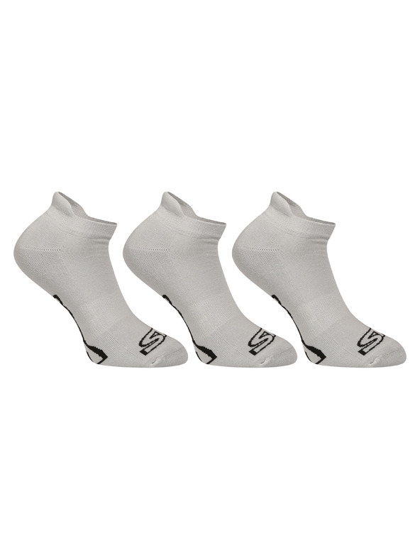 Styx Komplet tri - nogavice Styx nizke sive