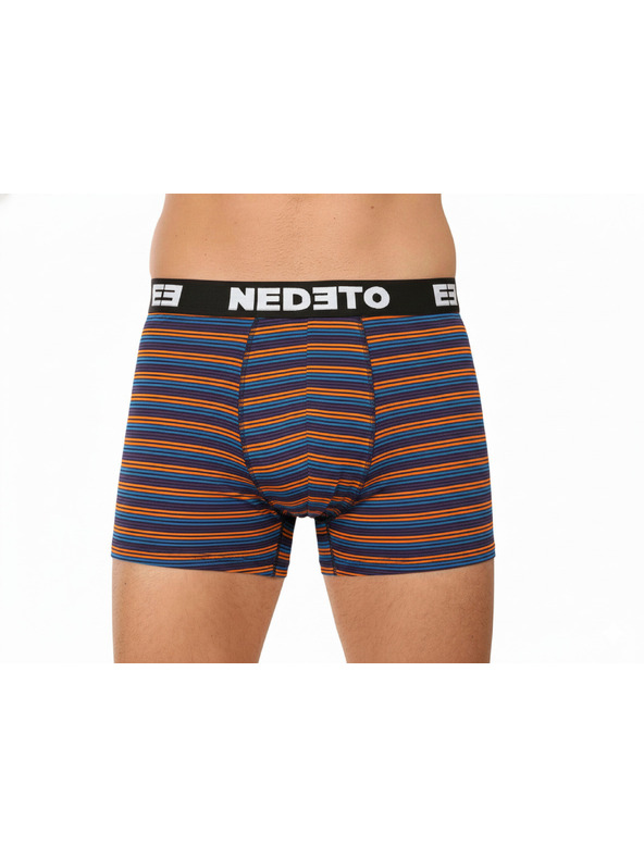 Nedeto Komplet osmih - moške boksarice Nedeto večbarvne