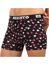 Nedeto Komplet dveh - moške boksarice Nedeto Kiss and Hearts večbarvne