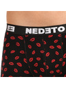 Nedeto Komplet dveh - moške boksarice Nedeto Kiss and Hearts večbarvne
