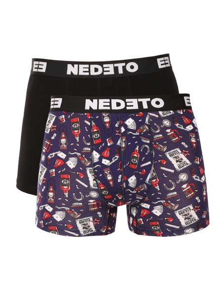 Nedeto Komplet dveh - moške boksarice Nedeto večbarvne