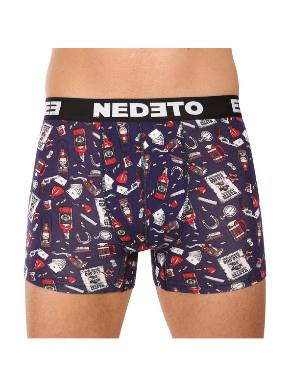 Nedeto Komplet dveh - moške boksarice Nedeto večbarvne