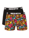 Nedeto Komplet dveh - moške boksarice Nedeto večbarvne
