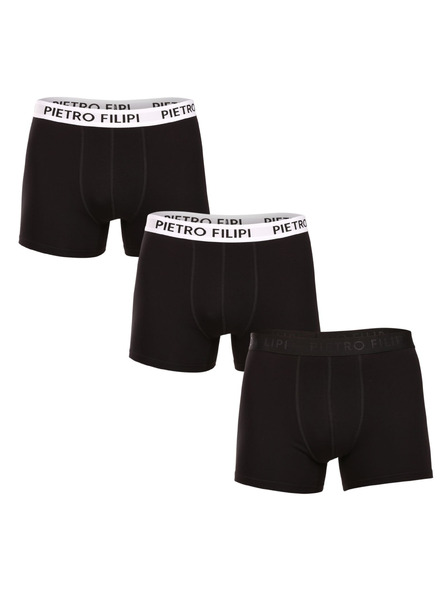 Pietro Filipi Set treh - moške boksarice Pietro Filipi črne