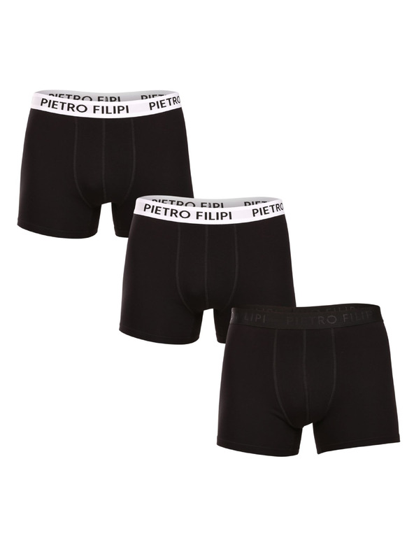 Pietro Filipi Set treh - moške boksarice Pietro Filipi črne
