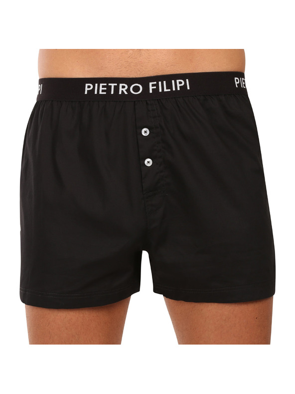 Pietro Filipi Set dveh - moške hlače Pietro Filipi črne