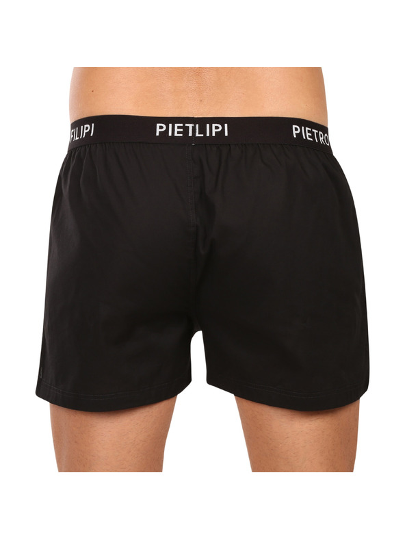Pietro Filipi Set dveh - moške hlače Pietro Filipi črne