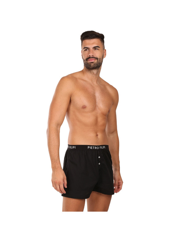 Pietro Filipi Set dveh - moške hlače Pietro Filipi črne