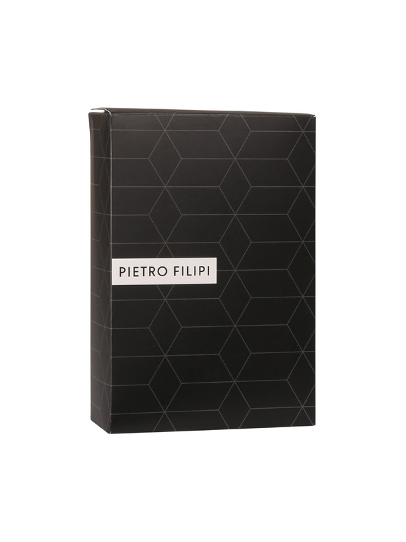 Pietro Filipi Komplet dveh - moške bokserice Pietro Filipi, črne barve z držalom za kroglice