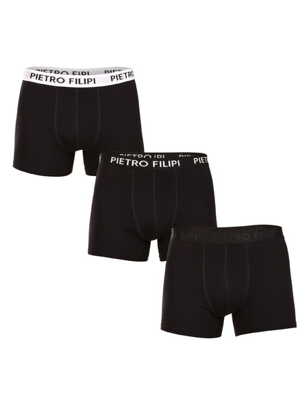 Pietro Filipi Set treh - moške boksarice Pietro Filipi črne