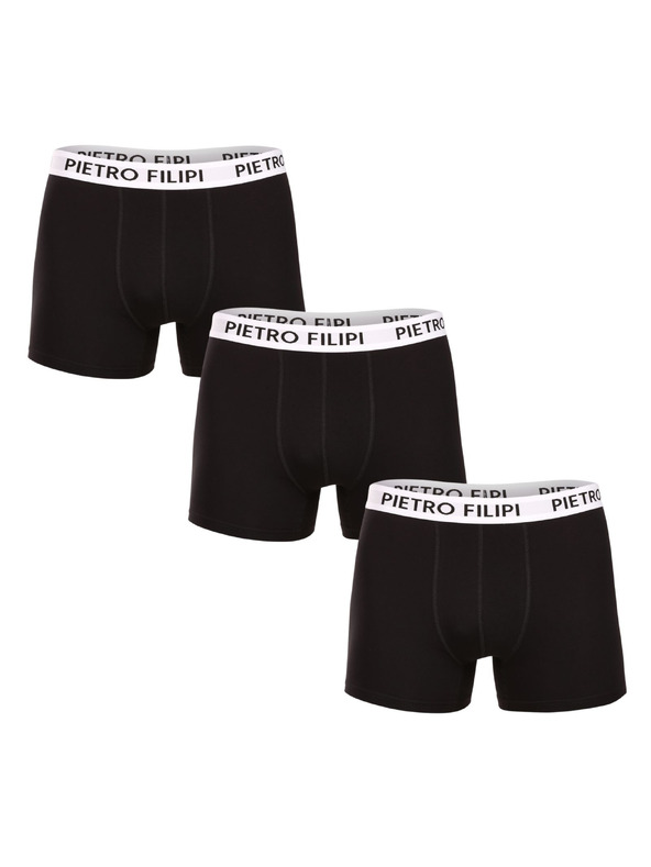 Pietro Filipi Set treh - moške boksarice Pietro Filipi črne