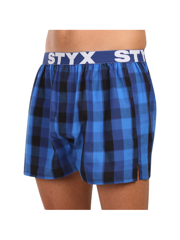 Styx Moške športne gumijaste hlače Styx večbarvne