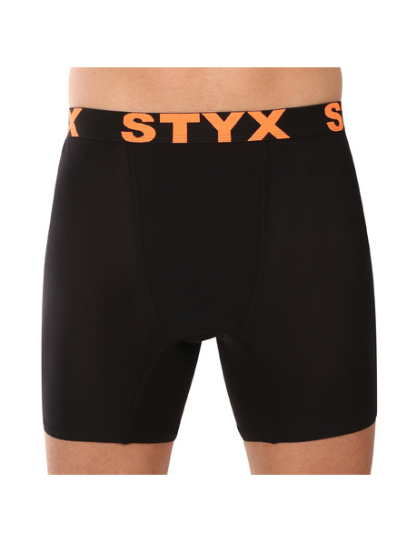Styx Moške boksarice Styx long šport elastika črne